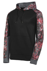 Sport-Tek® Sport-Wick® Mineral Freeze Fleece Colorblock Hooded Pullover