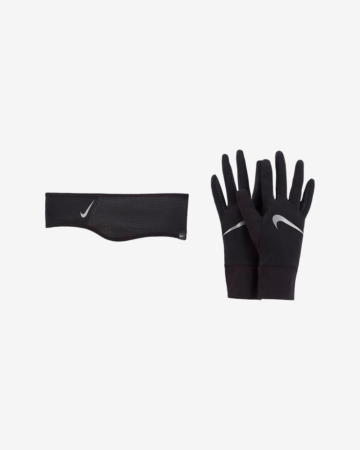 Nike Dri Fit Lightweight Fleece Headband & Glove Set