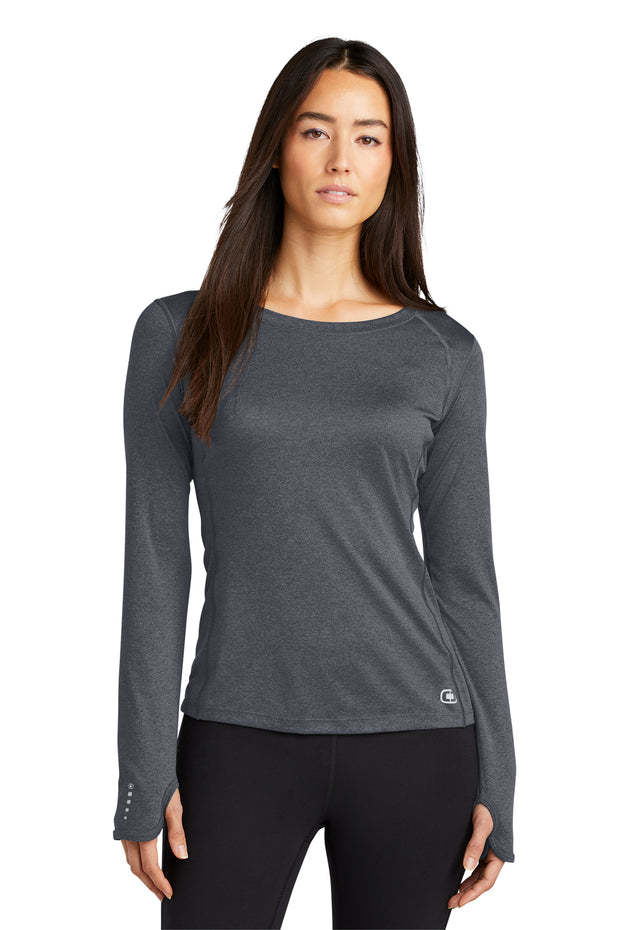 OGIO® Ladies Long Sleeve Pulse Crew